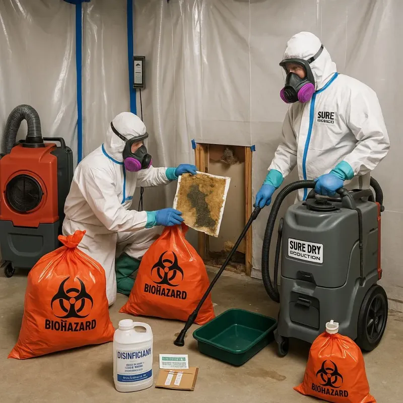 Contaminated Water Handling Protocols process in Malden, MA
